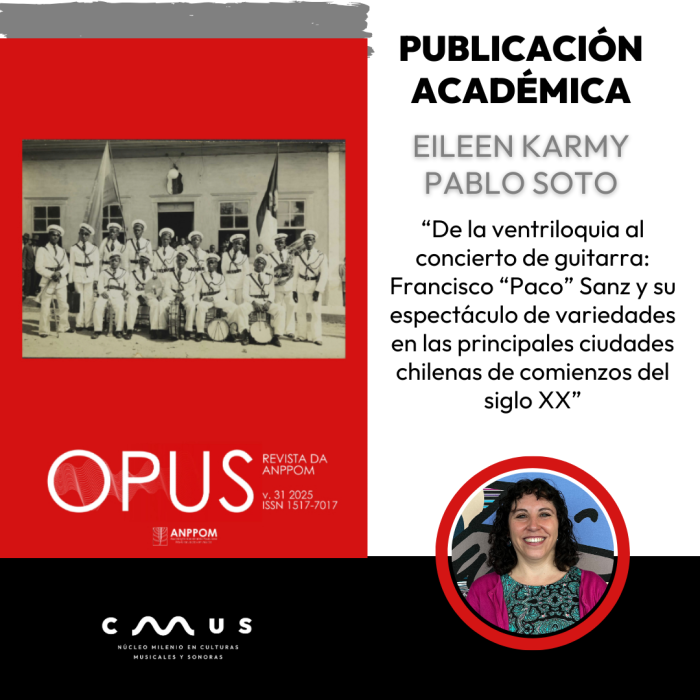 Eileen Karmy co-wrote an academic article with Pablo Soto about Francisco “Paco” Sanz