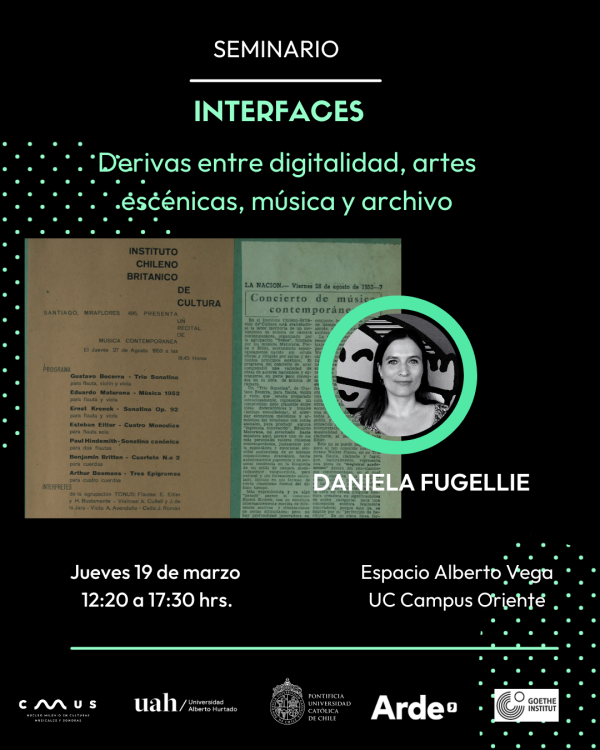 Daniela Fugellie will take part at Interfaces Seminar