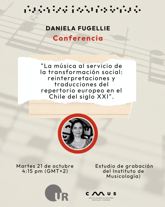 Daniela Fugellie will give a lecture and workshop at the University of Regensburg (Germany).