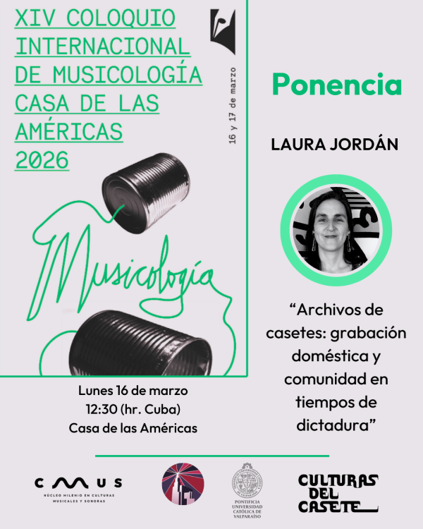 Laura Jordán at XIV Coloquio Internacional de Musicología Casa de las Américas