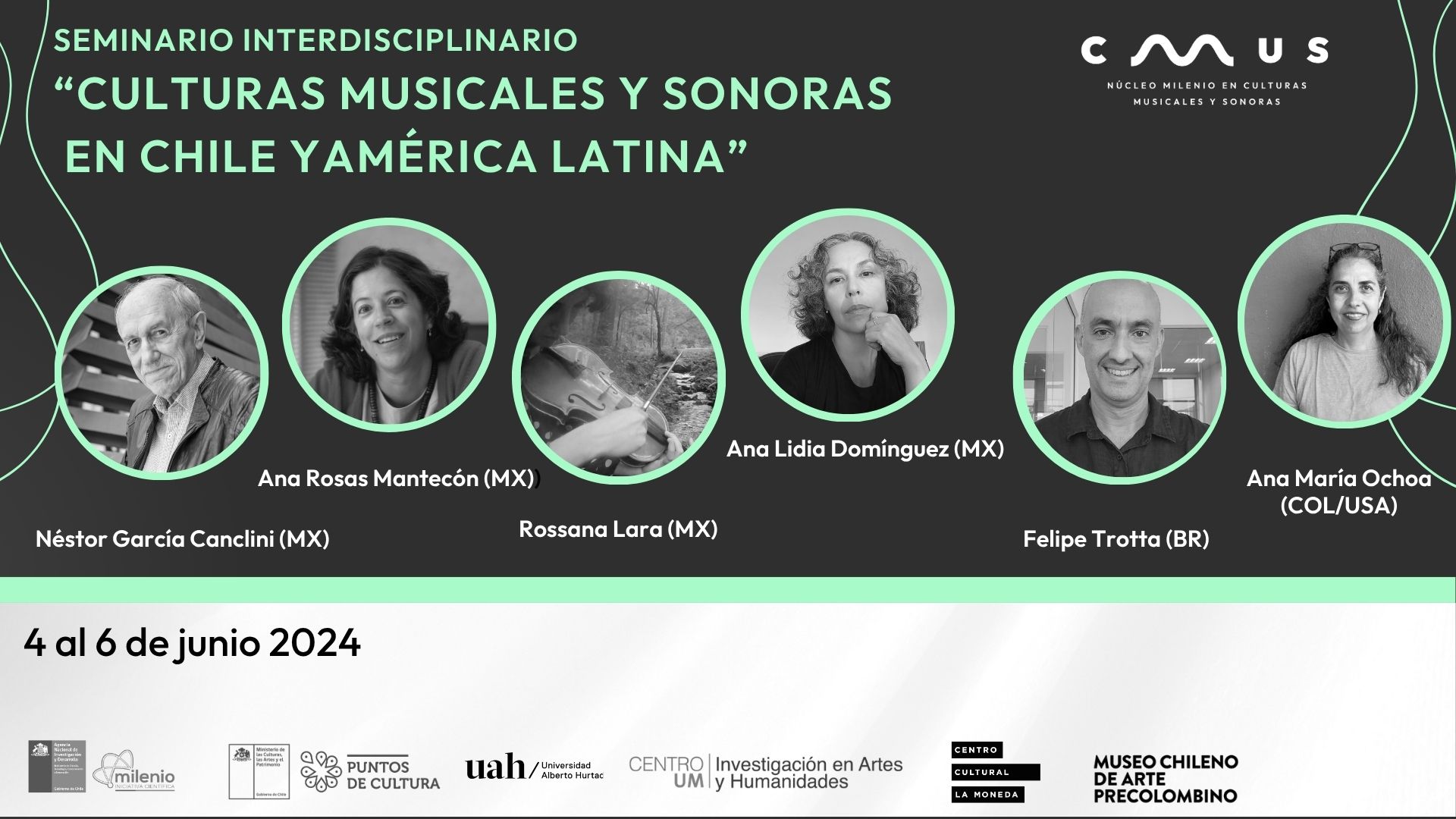 Seminario Interdisciplinario: "Culturas Musicales y Sonoras en Chile y Latinoamérica"