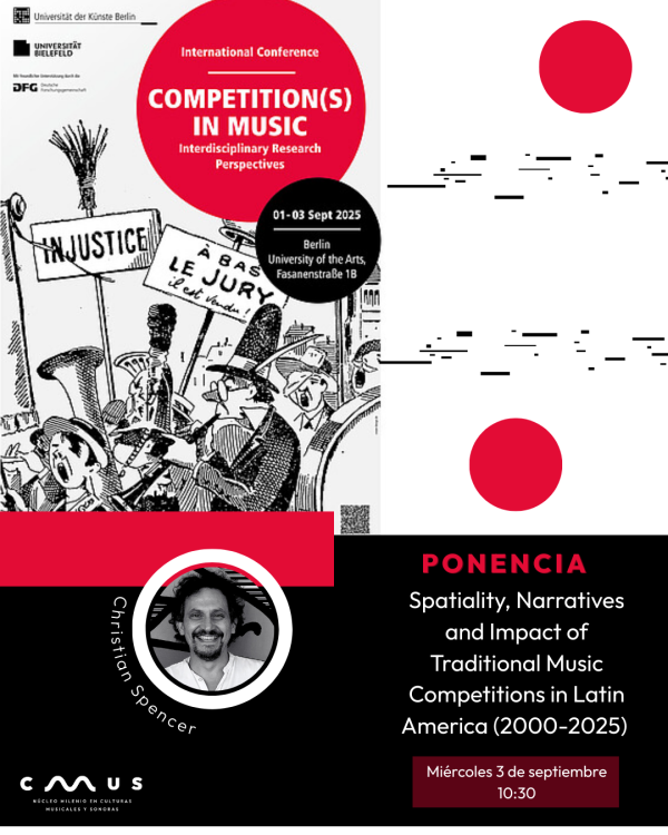 Christian Spencer will participate at International and Interdisciplinary Conference "Competition(s) in Music"