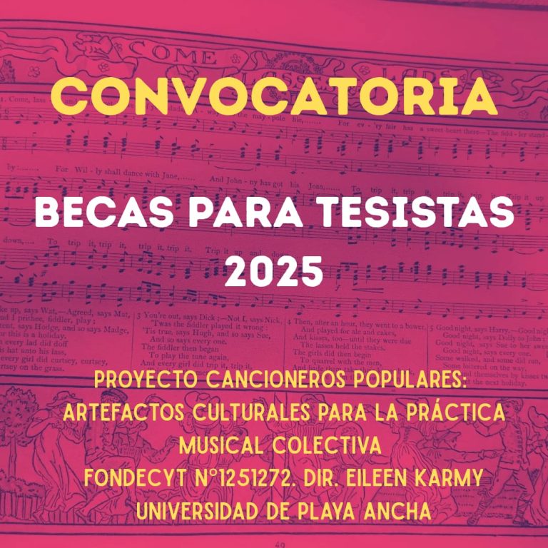 Proyecto Cancioneros abre convocatoria para tesistas