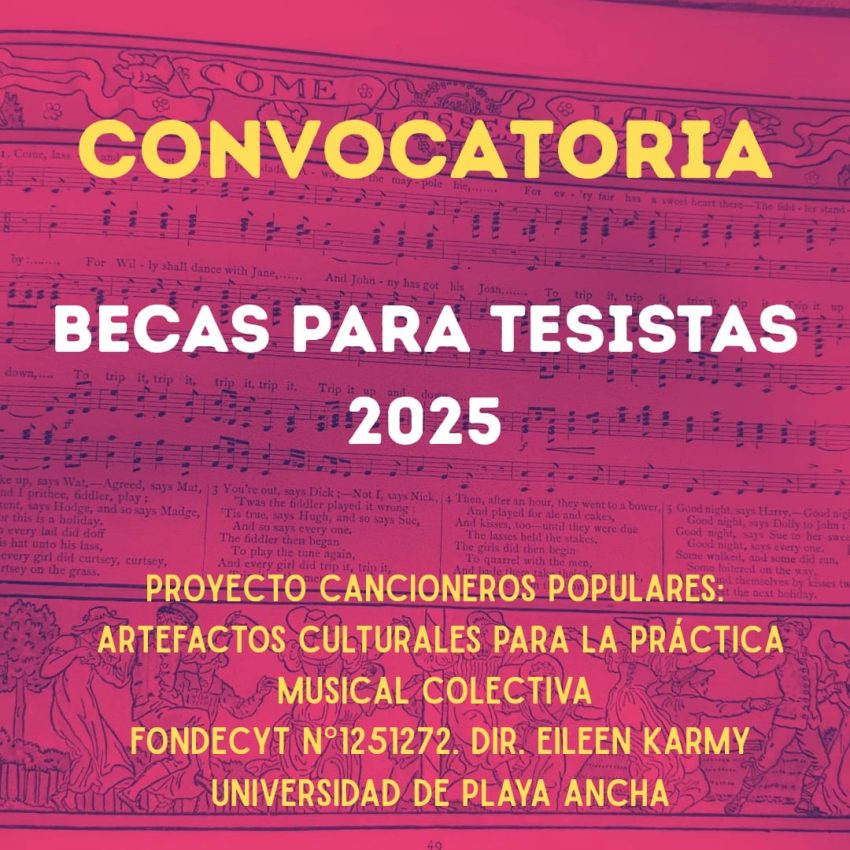 The Songbooks Project is calling for thesis candidates.