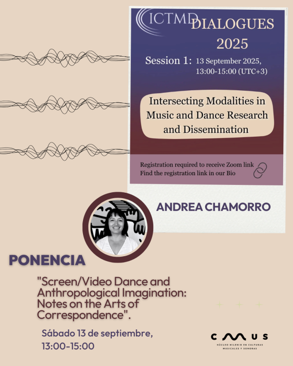 Andrea Chamorro will be at the ICTMD conference