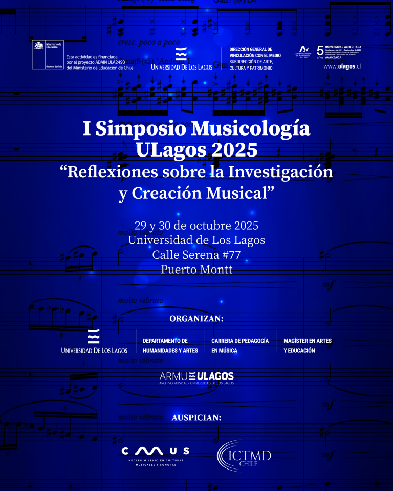 CMUS en el I Simposio Musicología ULagos