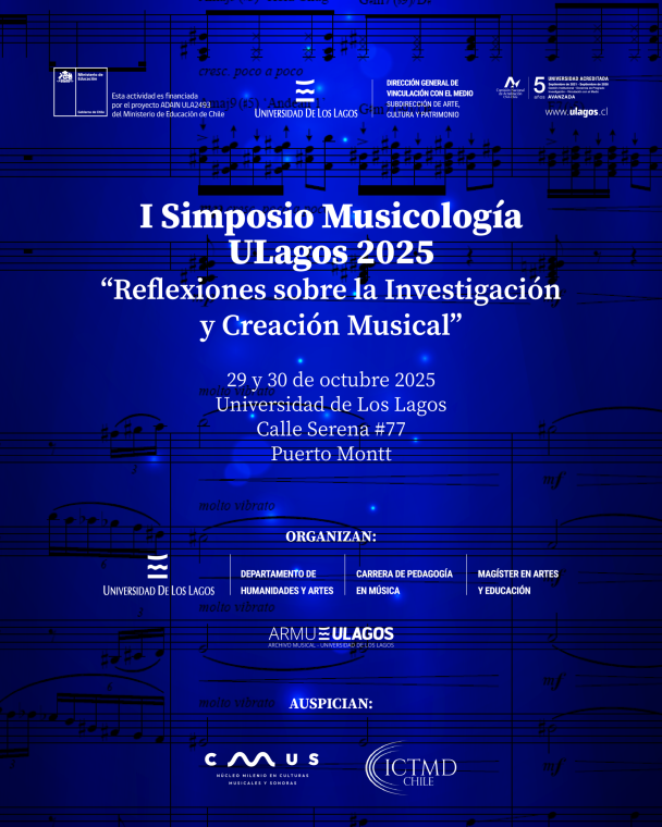 CMUS at I Simposio Musicología ULagos