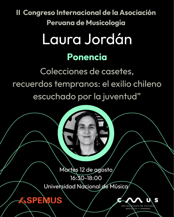 Laura Jordán to participate in II Aspemus Congress
