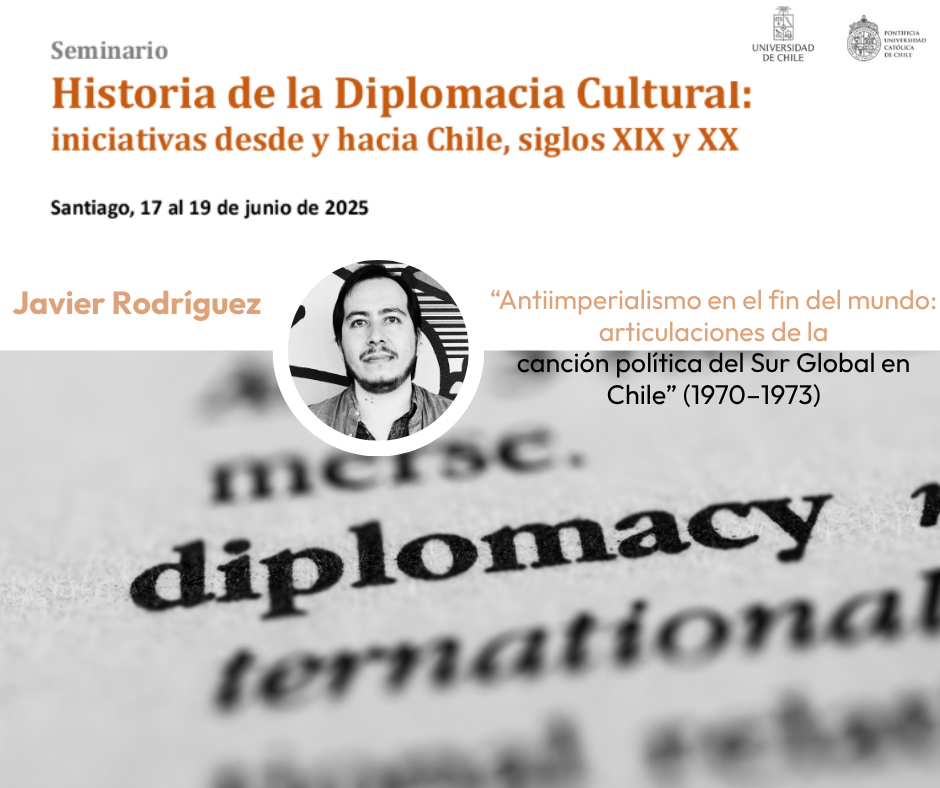 Javier Rodríguez at the Seminar on the History of Cultural Diplomacy