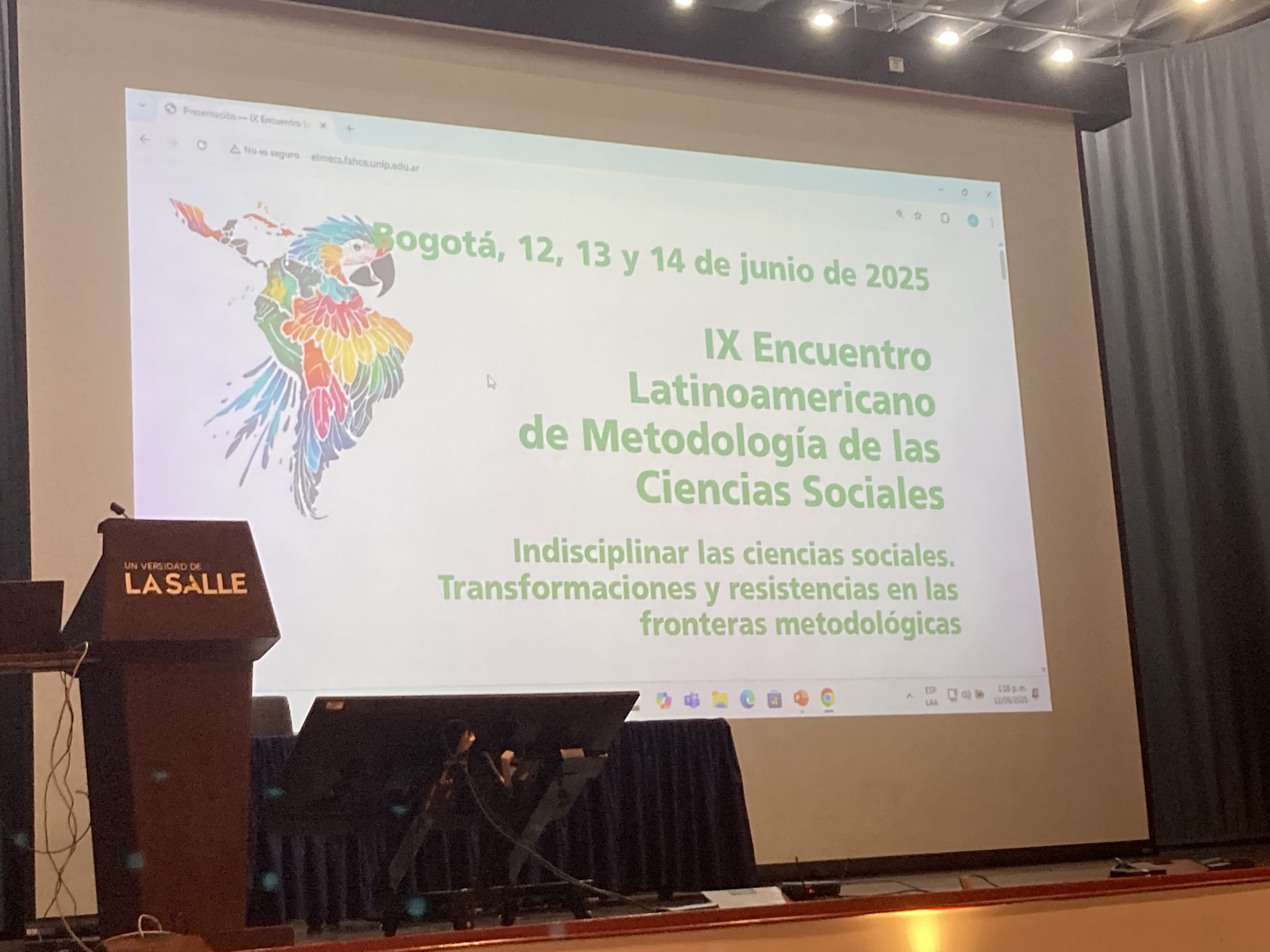 Christian Spencer spoke at Colombian Congress