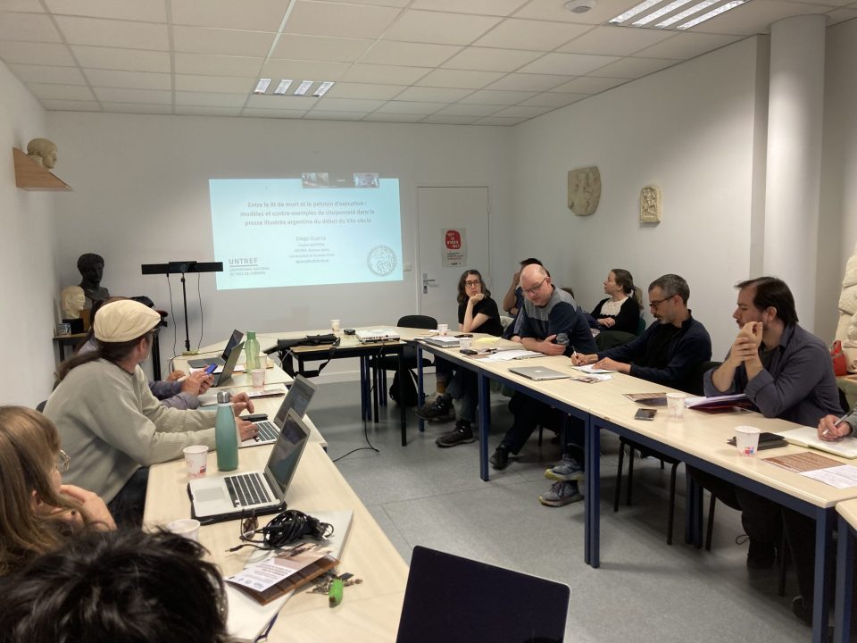 Javier Rodríguez presented at the University of Rennes