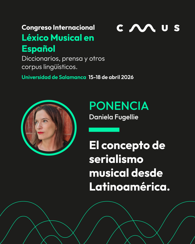 Daniela Fugellie en Congreso Internacional Léxico Musical en Español