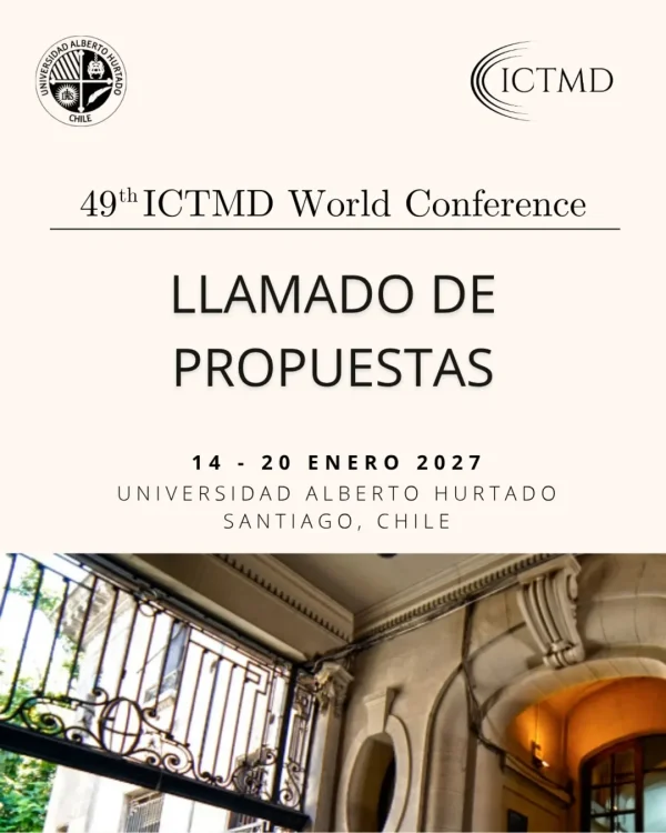 Call for the 49th ICTMD World Conference