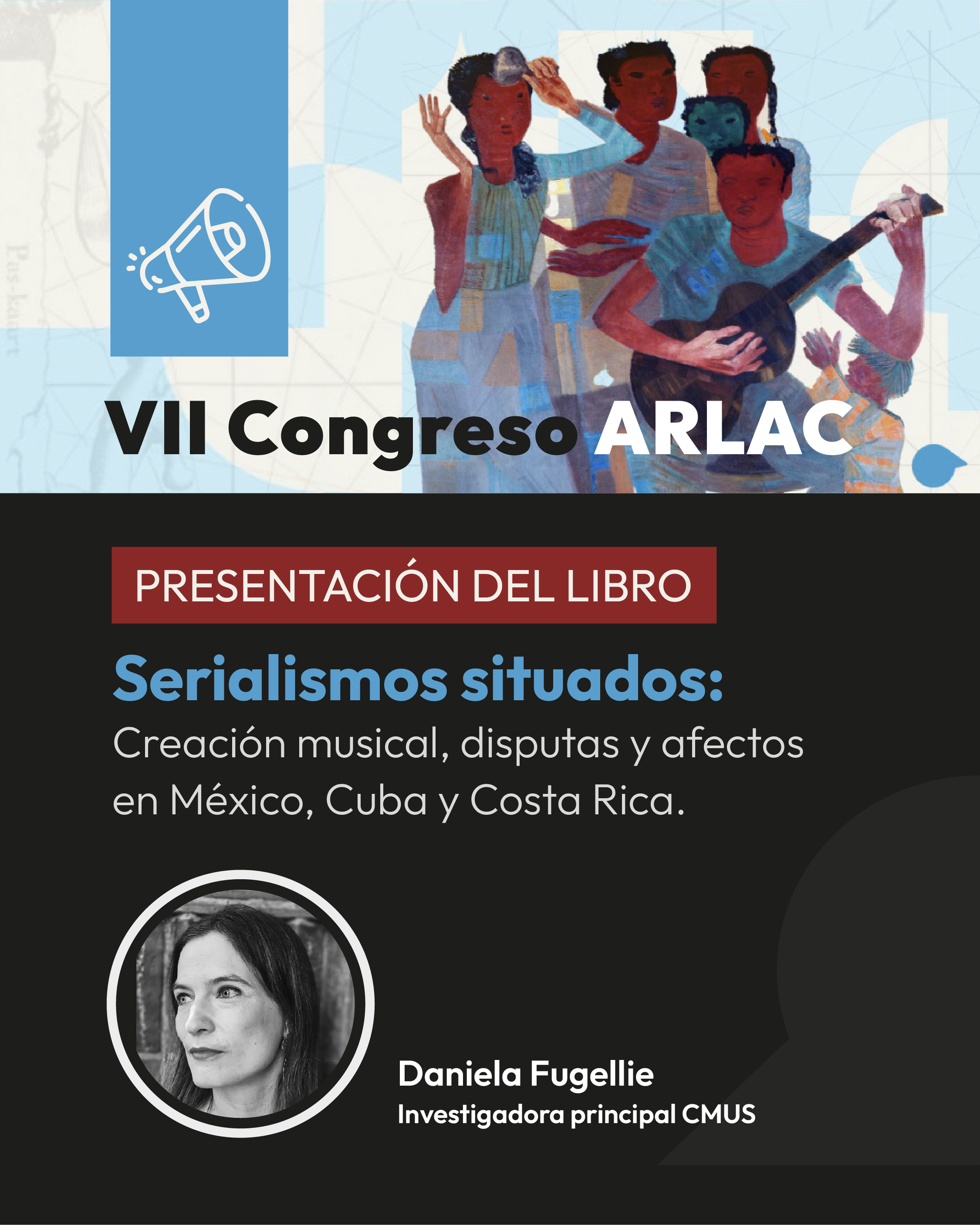 Daniela Fugellie presentará libro en ARLAC