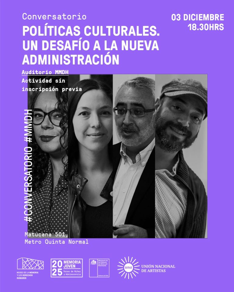 Carla Pinochet participará del conversatorio del Museo de la Memoria y los Derechos Humanos
