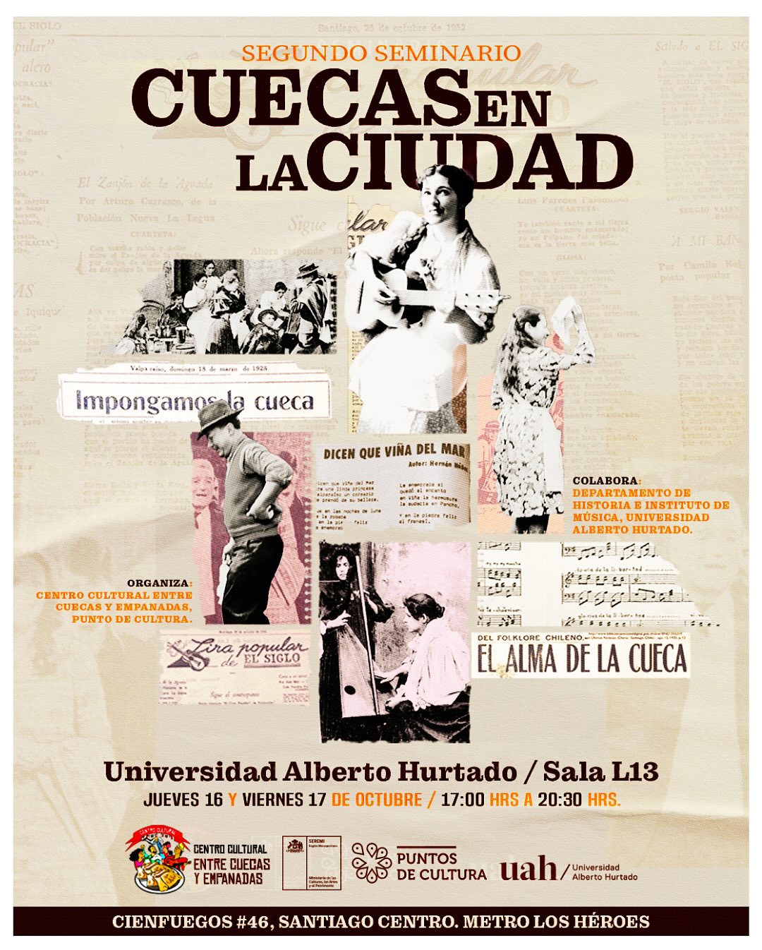 Laura Jordán en Segundo Seminario Cuecas en la Ciudad