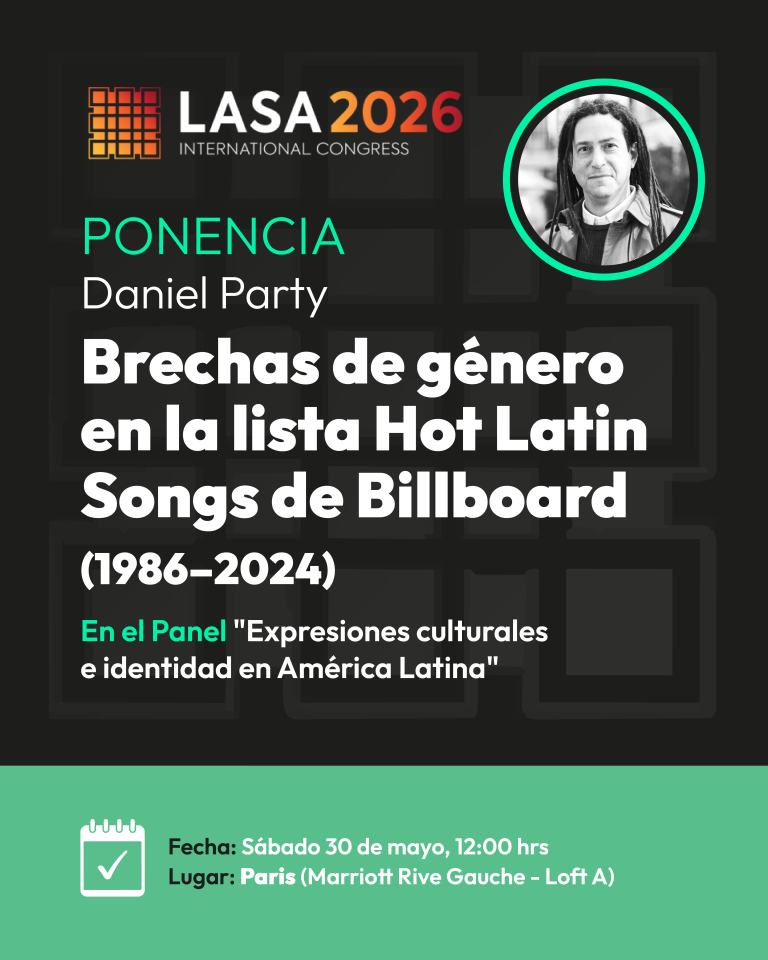 Daniel Party en 60° Congreso LASA (París)