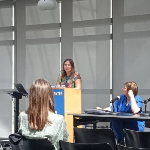 Daniela Fugellie en Universidad de Nueva York