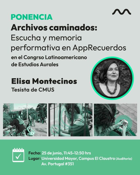 Elisa Montecinos en Congreso Latinoamericano de Estudios Aurales