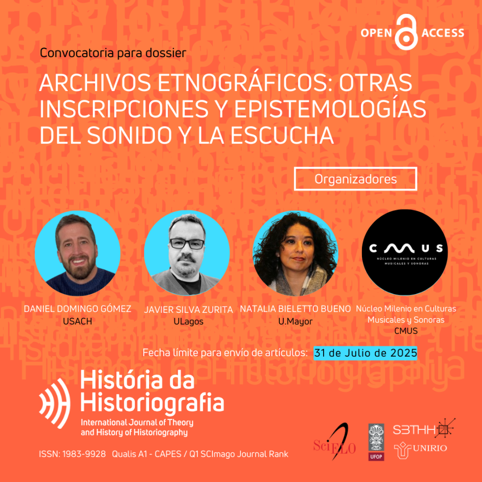 Submit your article to the História da Historiografía dossier