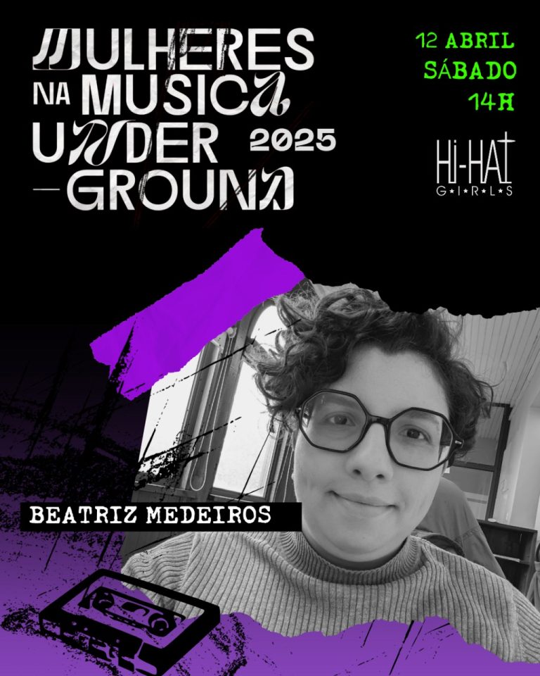 Beatriz Medeiros en Encuentro de Mujeres en música underground