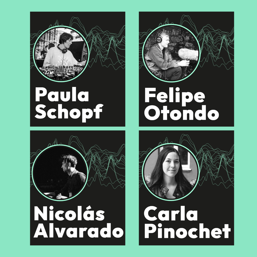 Conoce a las personas invitadas al Seminario Prácticas sonoras, nuevas tecnologías y medioambiente