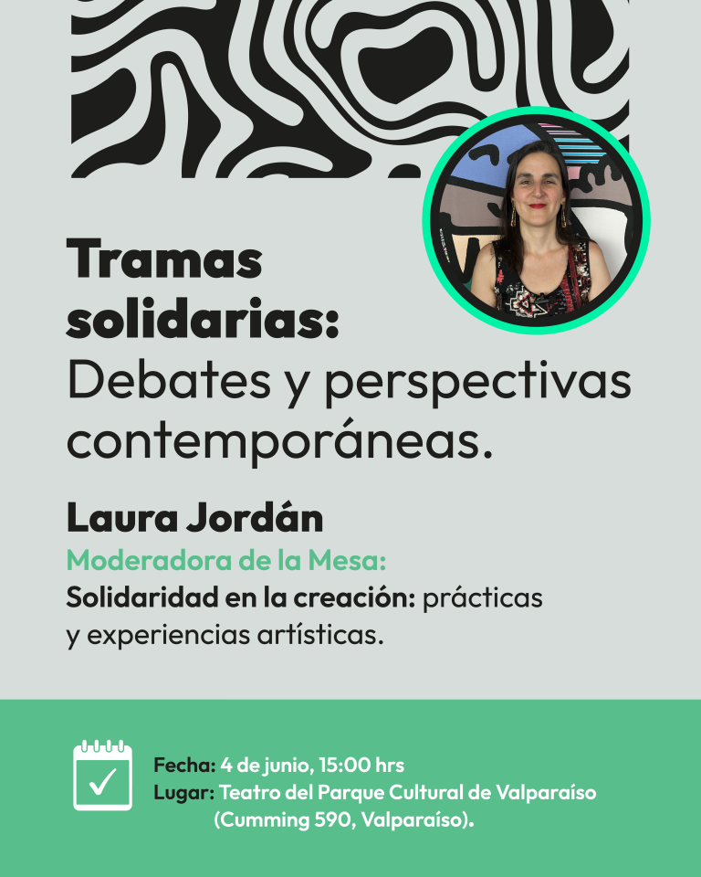 Laura Jordán en “Tramas solidarias: debates y perspectivas contemporáneas”.