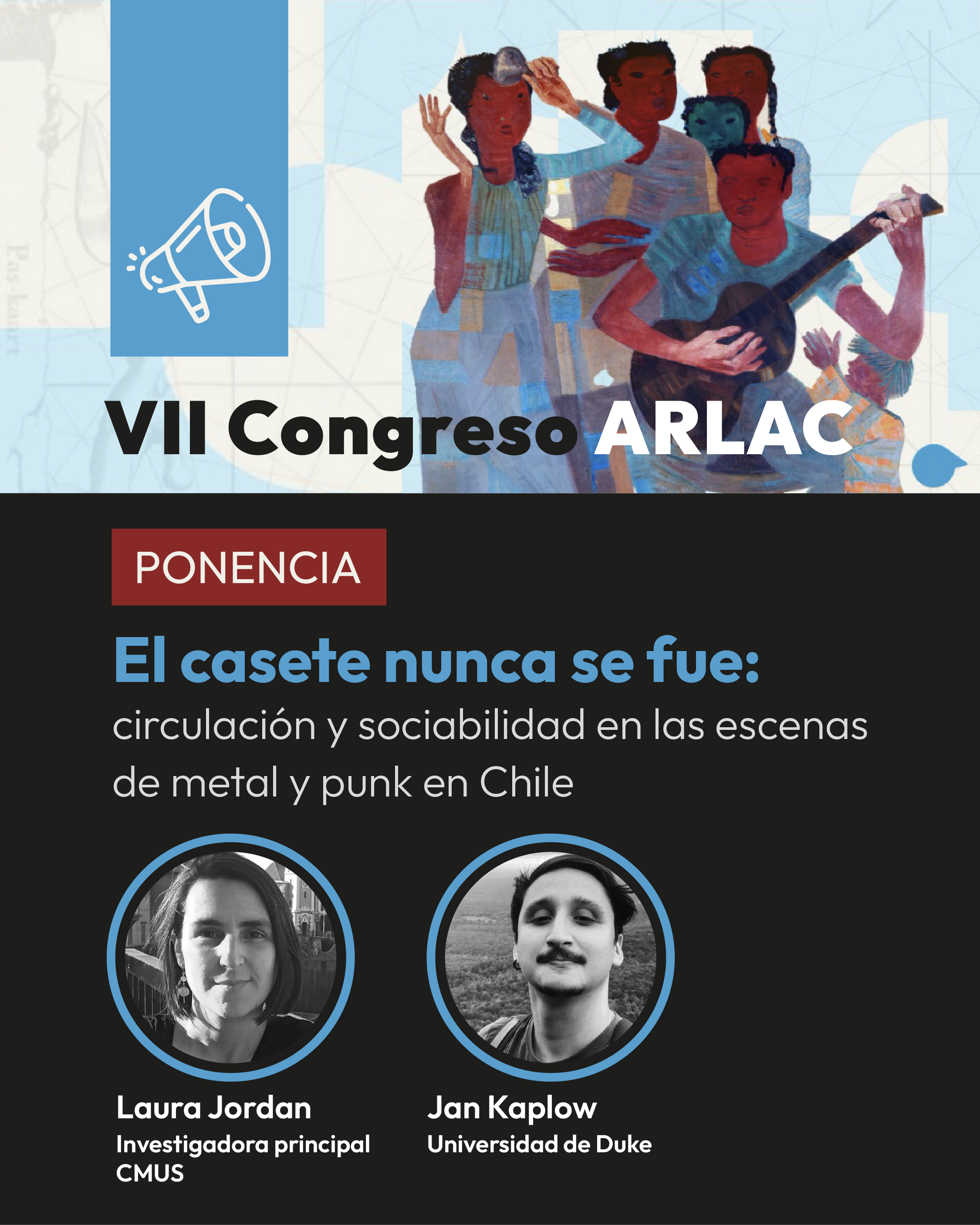 Laura Jordán will have two activities at the ARLAC Congress