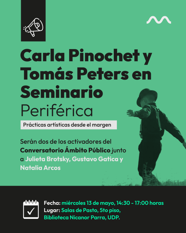 Two CMUS researchers at Periférica Seminar