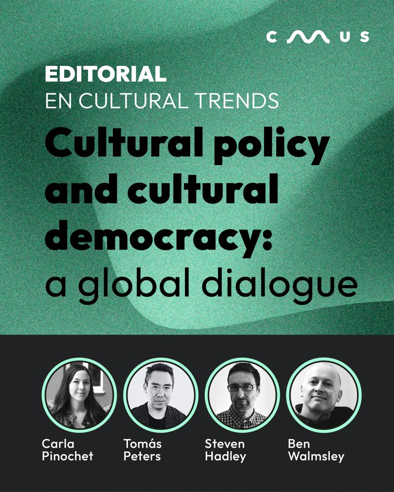 Tomás Peters and Carla Pinochet published the editorial in the journal Cultural Trends.